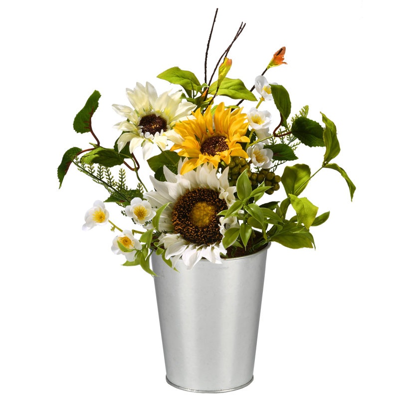 14" Sunflower Arrangement