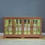 Vitrine à DEL avec portes vitrées et tablettes réglables-534627002