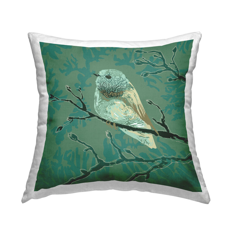 Housse et insert en polyester pour coussin carré par Verbrugge Watercolor