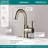 Precept Single-handle Bathroom Faucet with Drain Assembly-35980978