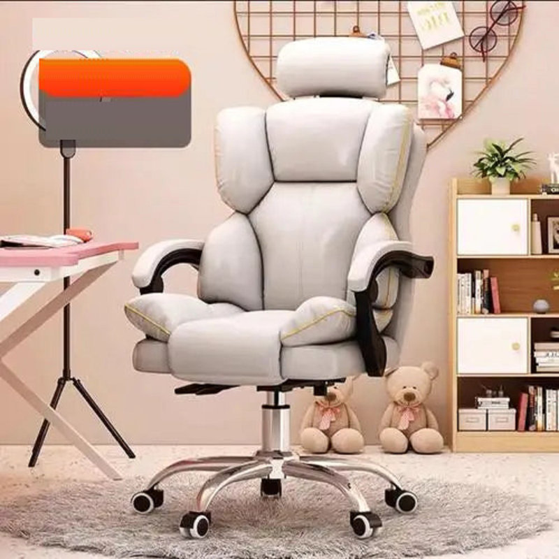 Myrta Genuine Leather Gaming Chair