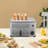 4-Slice Pop-Up Stainless Steel Bread Baking Machine With Timing Function