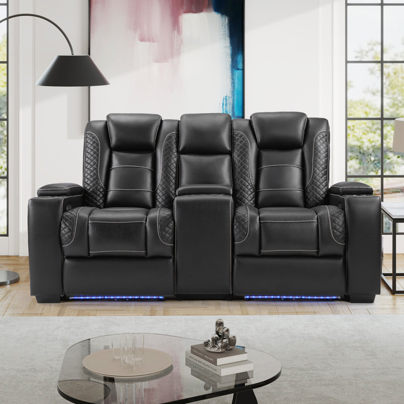 Canapé inclinable 74 po