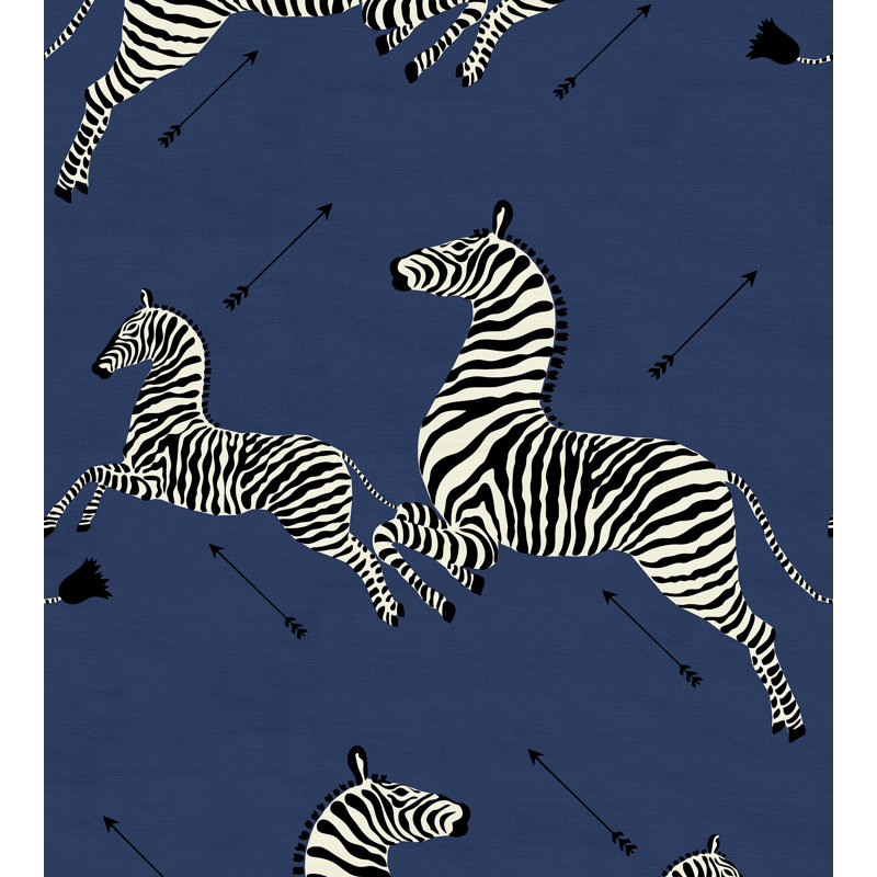 Zebras Fabric, Denim