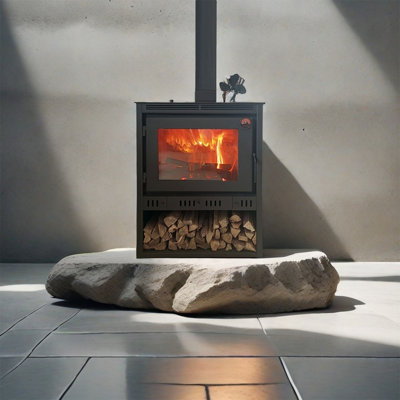 Poêle à bois d'intérieur