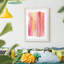 Summer Sherbet Wash I - Imprimé encadré