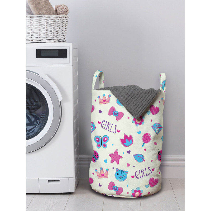 Fabric Laundry Bag with Handles