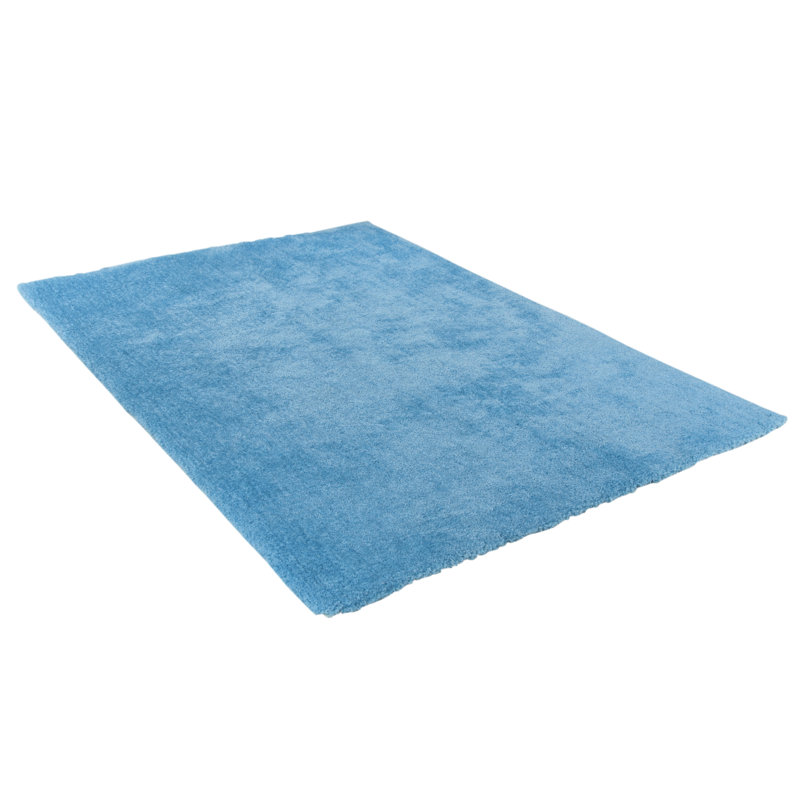 Soft Solid Colour Hand Woven Area Rug, Rectangle 65 x 135 cm