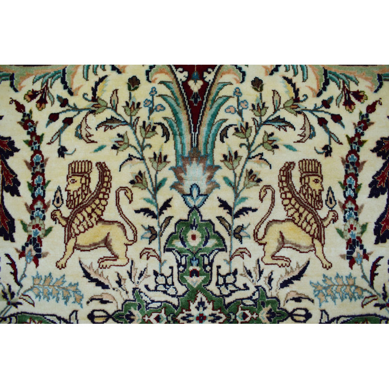 Maerose One-of-a-Kind 9'1" X 12' New Age Wool Area Rug in