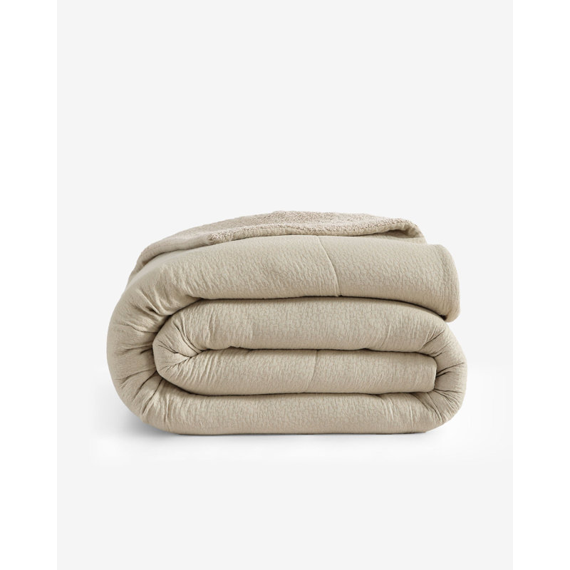Pebble Snug Coverlet, Taupe, King Coverlet