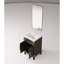 Meuble-lavabo en chêne brun avec comptoir en acrylique - 20 po L 18 po x P 18 po inclus-1645077251