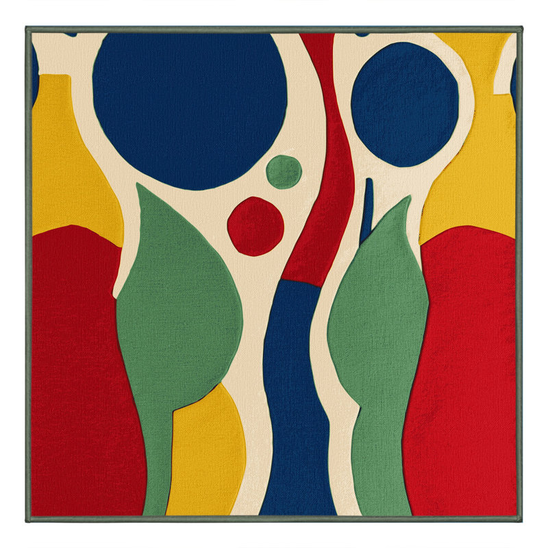 Jazzy Ripple Rug, Square 6'