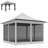 Pop Up Tent,Canopy Tent With Mesh Netting,With Carry Bag,For Garden, Patio-123312071-123312073