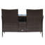 Streicher Powder Coated Steel Outdoor Bench-27863212