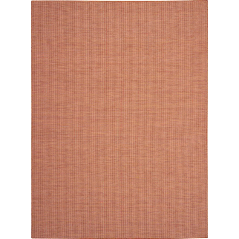 Tapis tissé à la machine 6 pi x 9 pi rouille