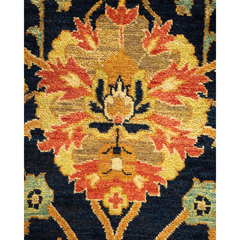 Riggin One-of-a-Kind 9' 0" X 12' 0" Hand Knotted Area Rug