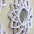Matte Arched Floral Mirrors Wall Decor 10"-753706645-703629522