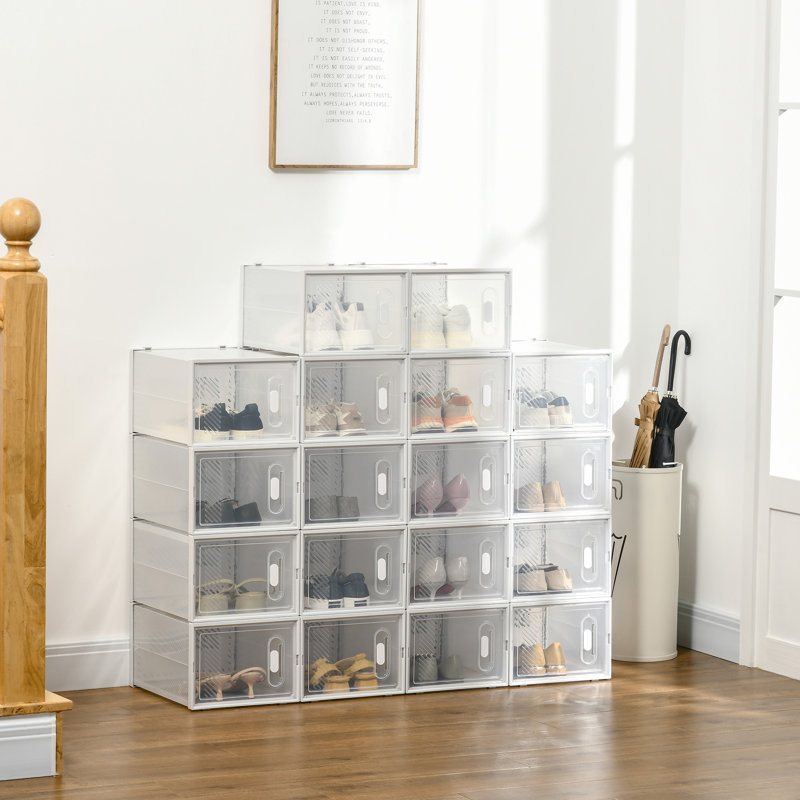 18 Pair Shoe Storage Box