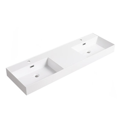60 Inch Bathroom Resin Sink