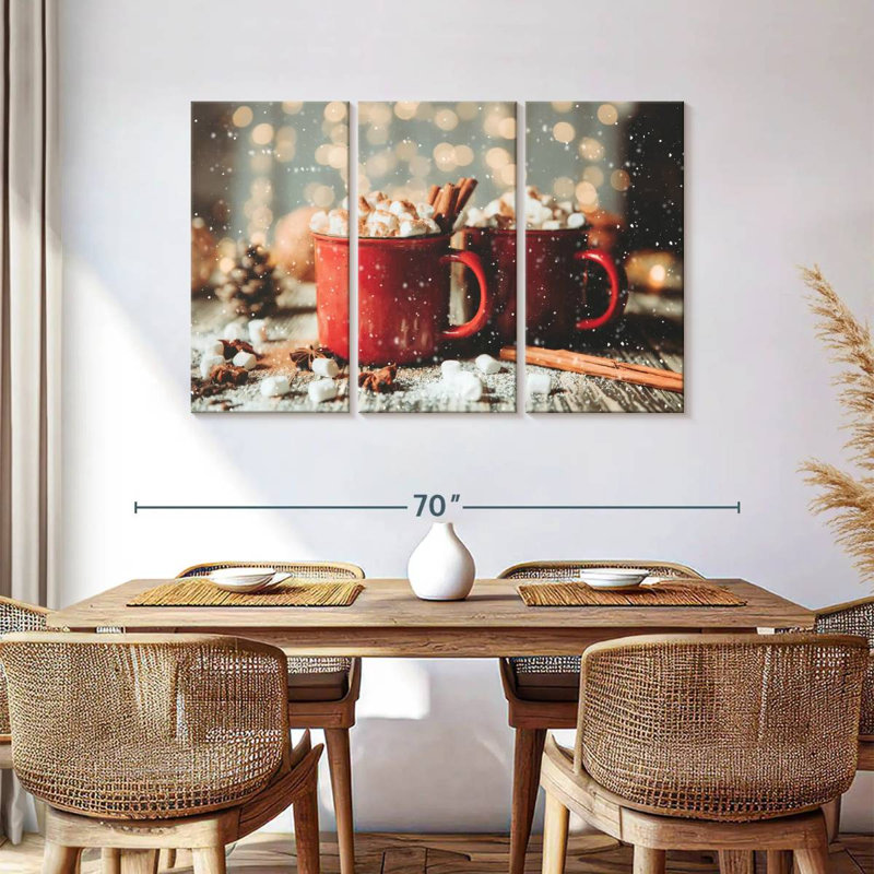 Yarlin Holiday Coffee, 36" H x 57" W
