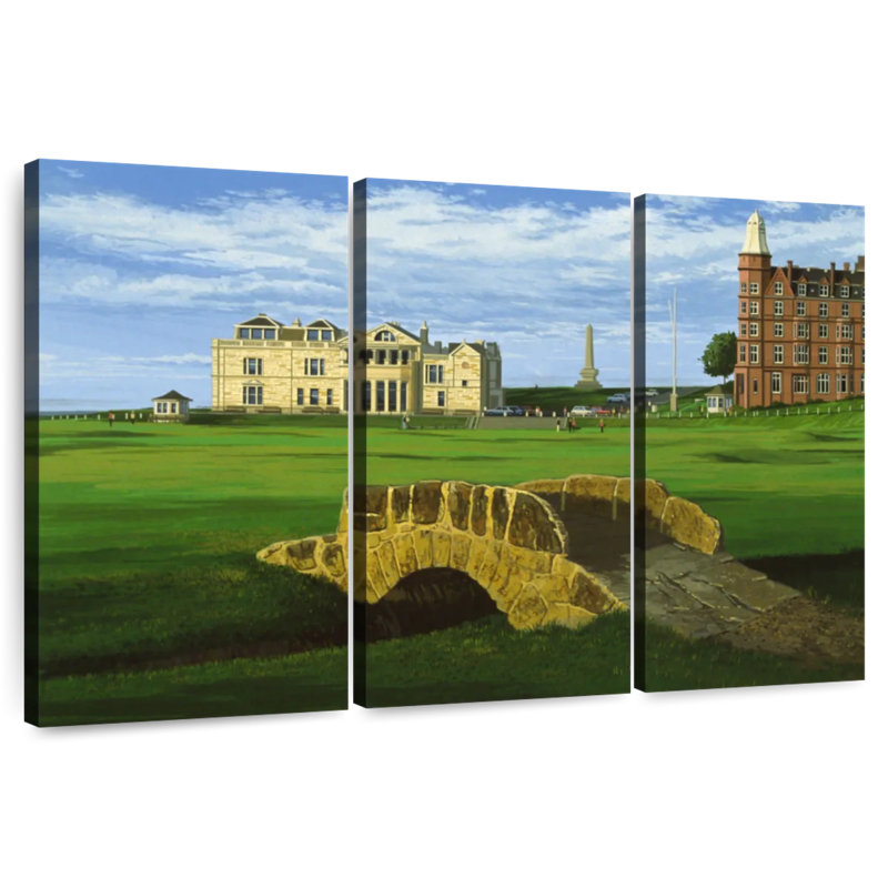 Rorry Golf Course V, 14" H x 23" W