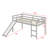 Multifunctional Loft Bed, Includes Slide-129032445