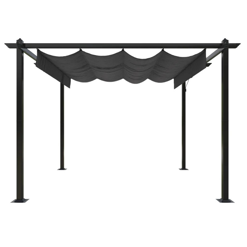Amay 3m x 3m Metal Party Tent, Anthracite