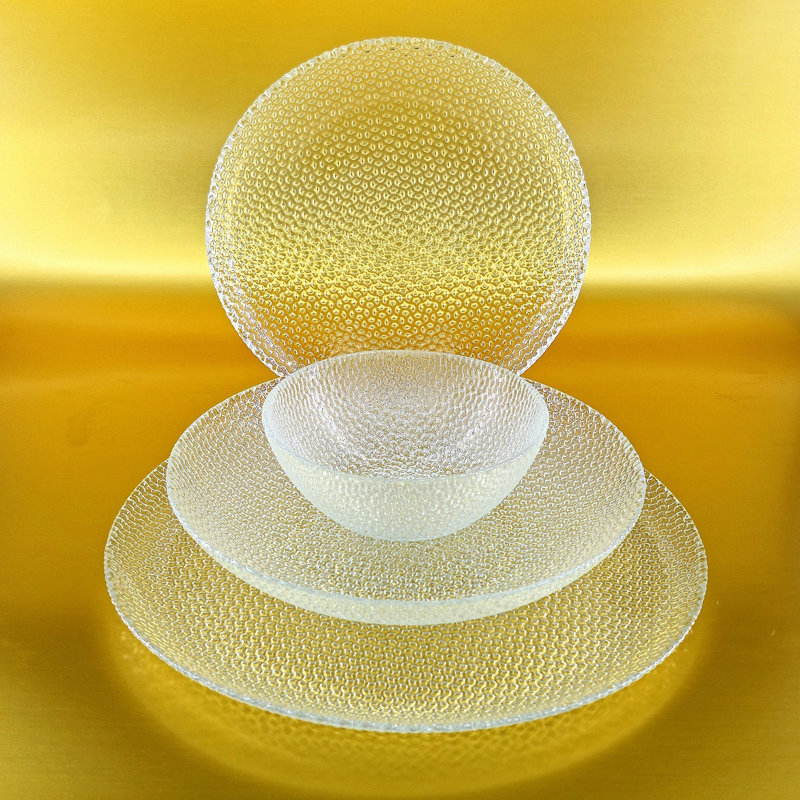 Madellyne Glass Dinnerware Set of 24