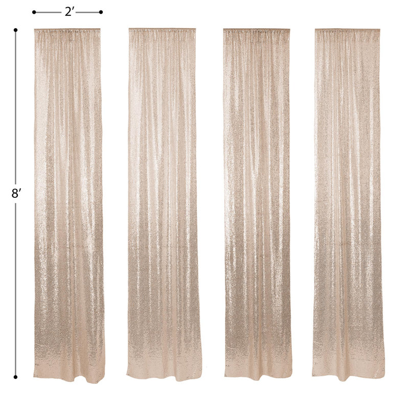 Tulle Backdrops & Signs, Rose Gold