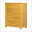 Commode 5 tiroirs 35,4 x 17,3 x 44 po