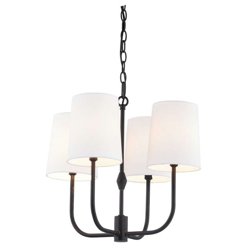 Lustre traditionnel / classique à 4 lumières Adaneli
