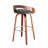 Swivel Upholstered Counter Stool with Solid Wood Frame-1639747519-1639747512