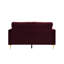 Manistee 2 Seater Velvet Sofa-1330461630