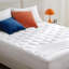 Protège-matelas de lit - Protecteur de surmatelas ajusté et matelassé, couvre-lit respirant silencieux-1334017991-1335540446