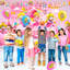 Princess Peach Party Supplies,84pcs Princess Peach Party Decorations