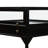 Bayline Glass Top End Table with Storage