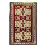 Melindasue Hand Woven Cotton and Wool Oriental Area Rug