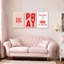3 Piece Wrapped Canvas Wall Art