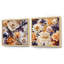 Janes - Ensemble de 2 collages carrés floraux-101851455-101851459