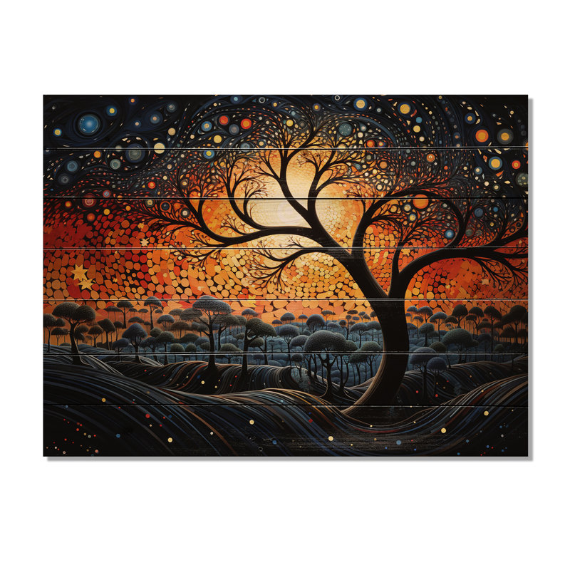 Art africain-américain, Soulful I sur bois, H 24 po x l 32 po x P 0,78 po