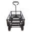 (Chariot de chariot à roues solide noir)-118414643