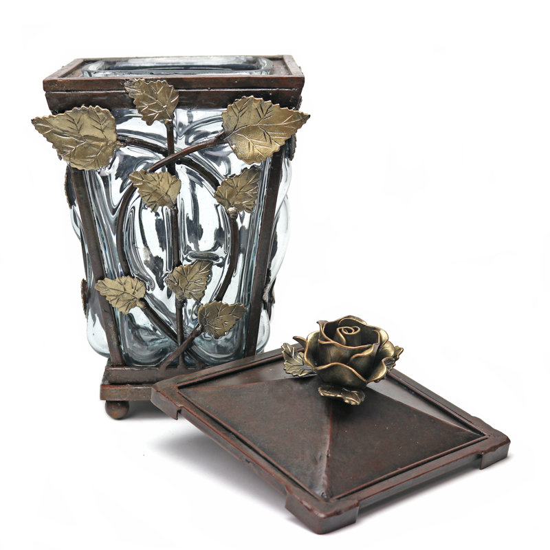 Vine Handmade Metal Jar