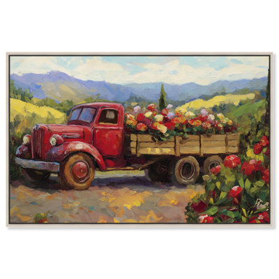 Fleurs en transit II, impressions sur toile par Art Remedy