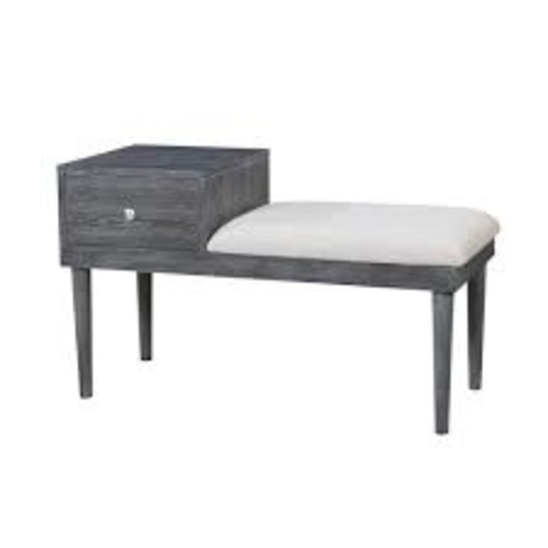 Banc de rangement en bois Broadwater