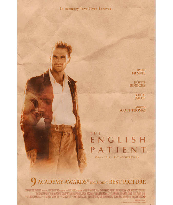 Le patient anglais, H 24 po x l 16 po
