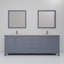 Ensemble de robinet de meuble-lavabo double l 80 po x P 22 po et miroirs 30 po.-113025061-51244994