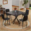 Table de salle à manger carrée, table de salle à manger carrée moderne pour 4 à 6 personnes, table basse pour la salle à manger de cuisine, bureau, espace-392084793