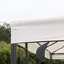 Milanna 3m x 3m Metal Party Tent