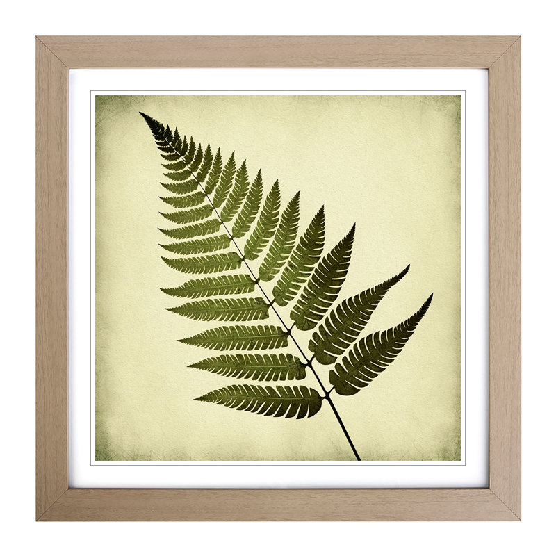 Single Picture Frame Print on Wood, Oak