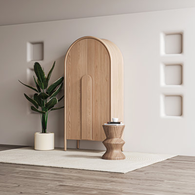 Modern and Simple Solid Wood Storage Wardrobe by marlao